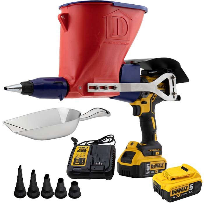 DanePoint Mørtelfugepistol - Dewalt akku